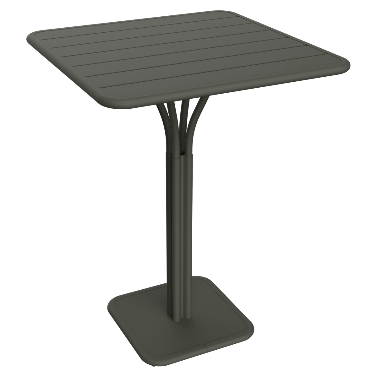 Table haute 80x80cm LUXEMBOURG Fermob romarin