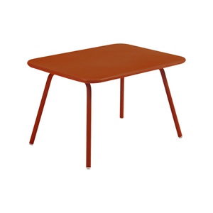 Table jardin enfant 76 x 55,5 cm LUXEMBOURG KIDS Fermob orange confite