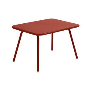 Table jardin enfant LUXEMBOURG KIDS Fermob rouge ocre