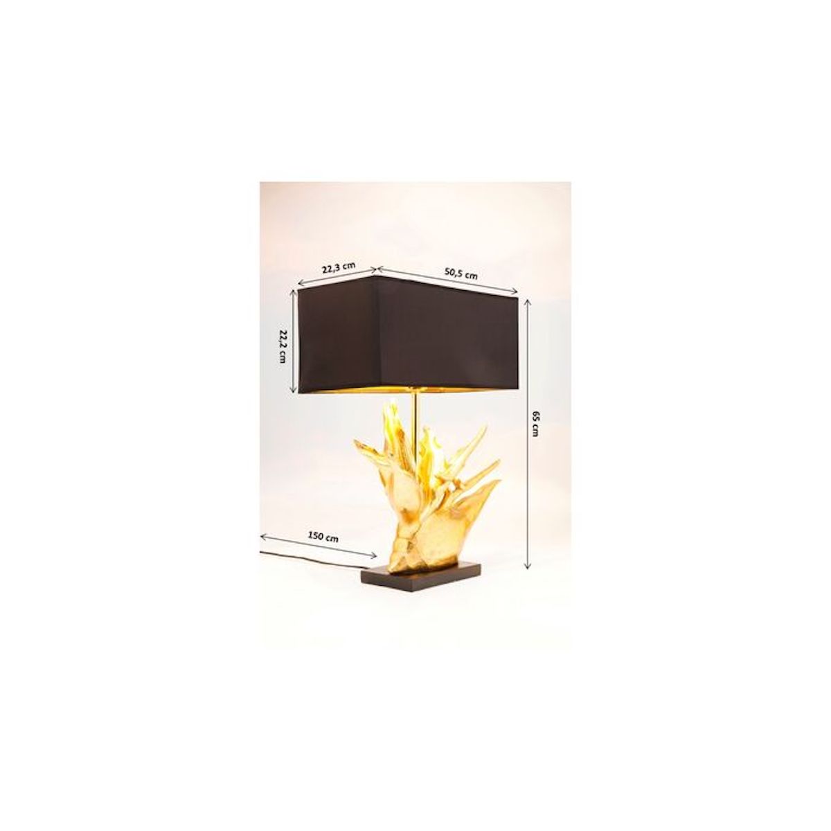 Table Lamp Tropical Flower Kare Design