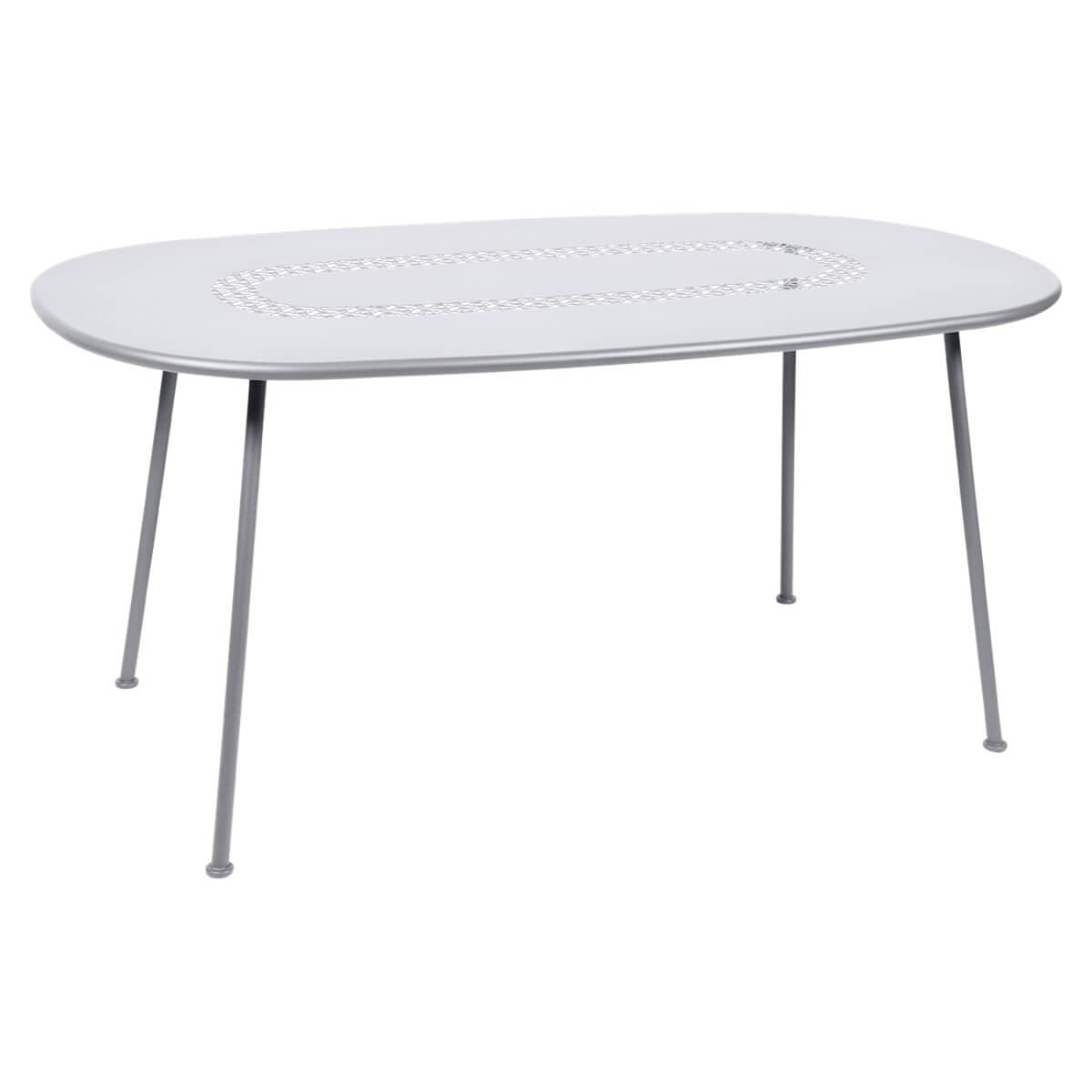 Table LORETTE Fermob 160x90 blanc coton