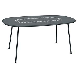 Table LORETTE Fermob 160x90 bleu acapulco