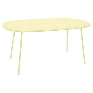 Table LORETTE Fermob 160x90 citron givré