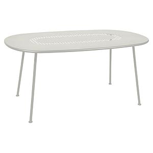 Table LORETTE Fermob 160x90 gris argile