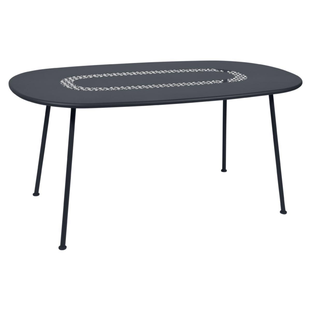 Table LORETTE Fermob 160x90  gris carbone
