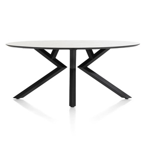 Table MASURA XOOON ELIPSE 180x100x77 Marbre Blanc