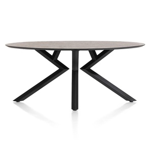 Table MASURA XOOON ELIPSE 180x100x77  Rouille