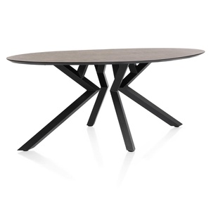 Table MASURA XOOON ELIPSE 180x100x77  Rouille