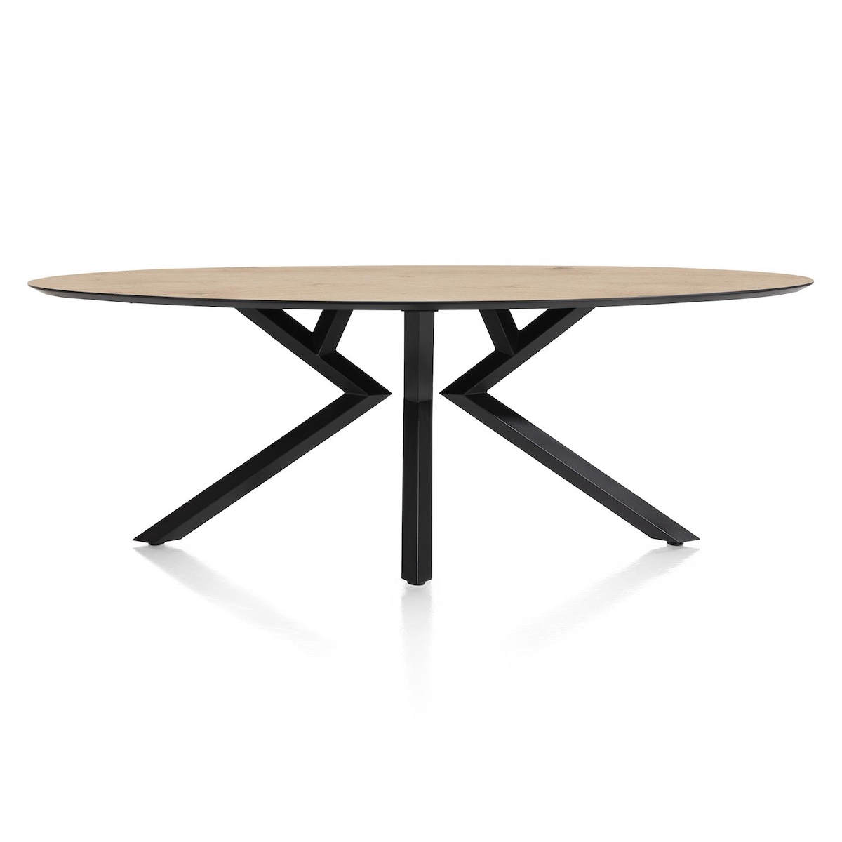 Table MASURA XOOON ELIPSE 220x105x77 Chêne Naturel