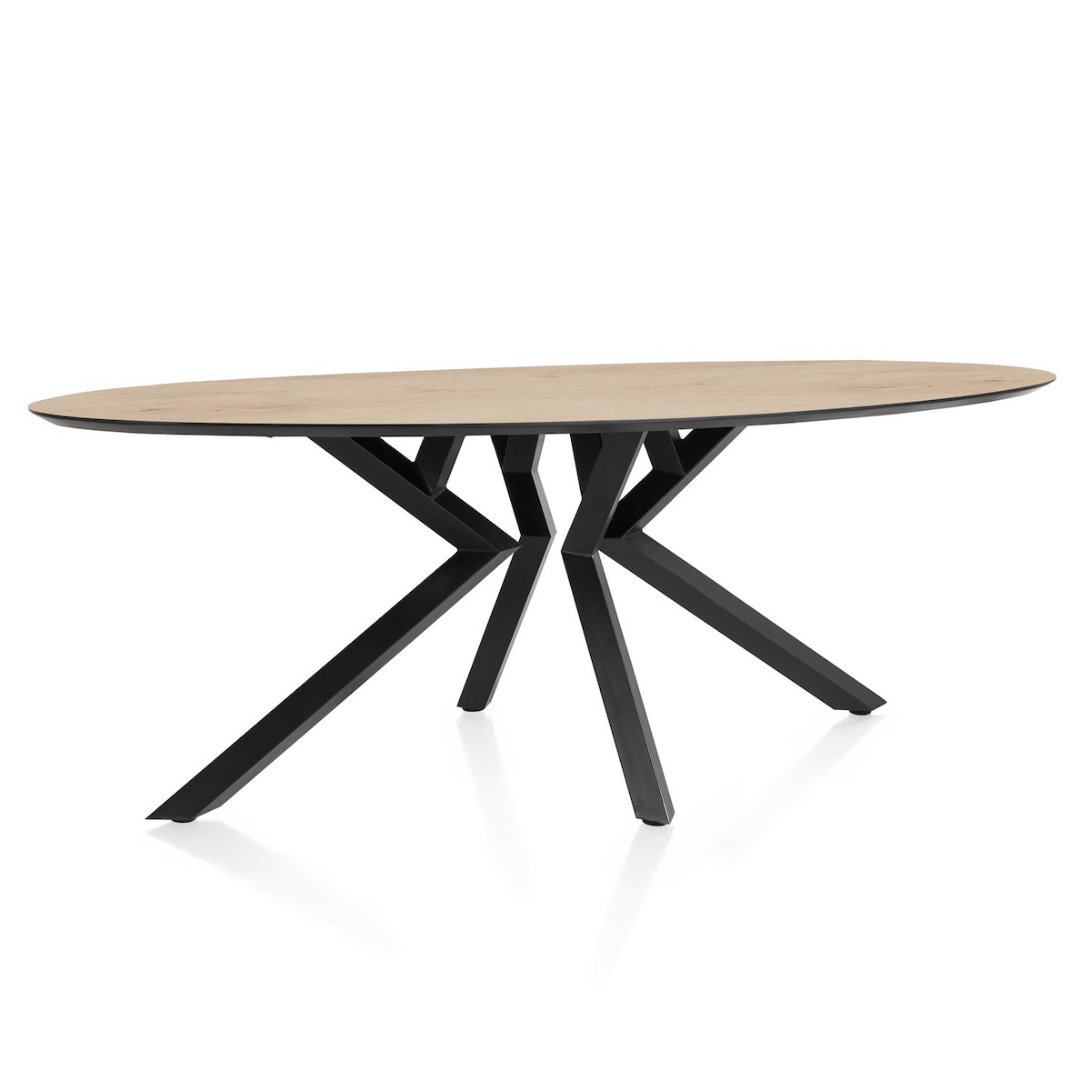 Table MASURA XOOON ELIPSE 220x105x77 Chêne Naturel