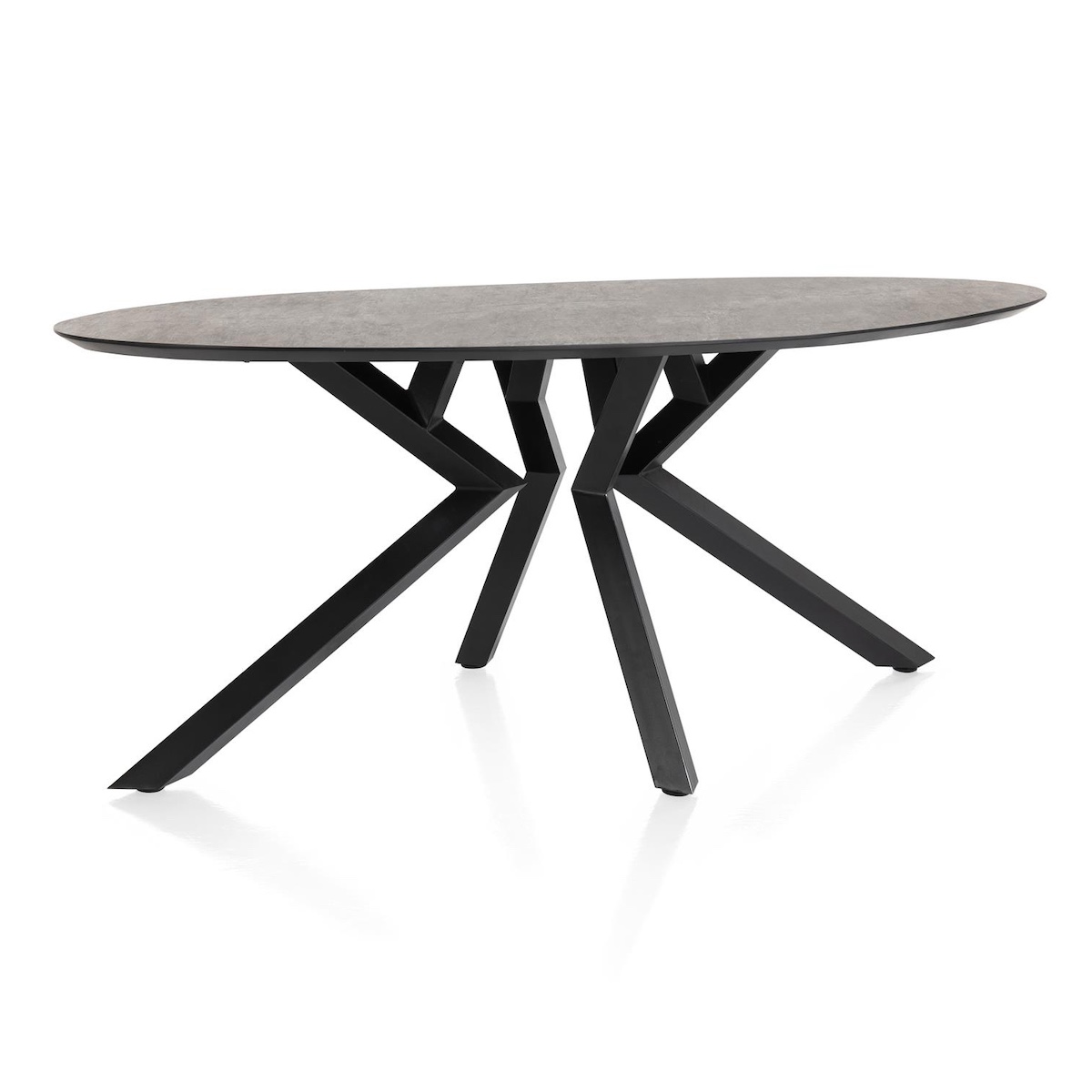 Table MASURA XOOON Elipse180x100x77 Anthracite 