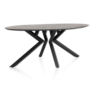Table MASURA XOOON Elipse180x100x77 Anthracite 