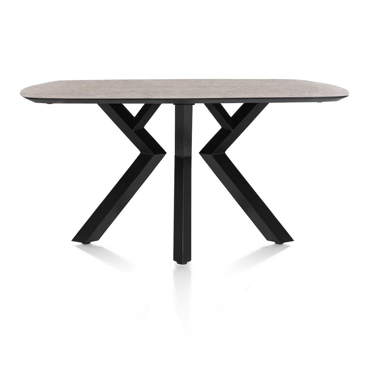 Table MASURA XOOON OVALE 150x105x77 Rouille