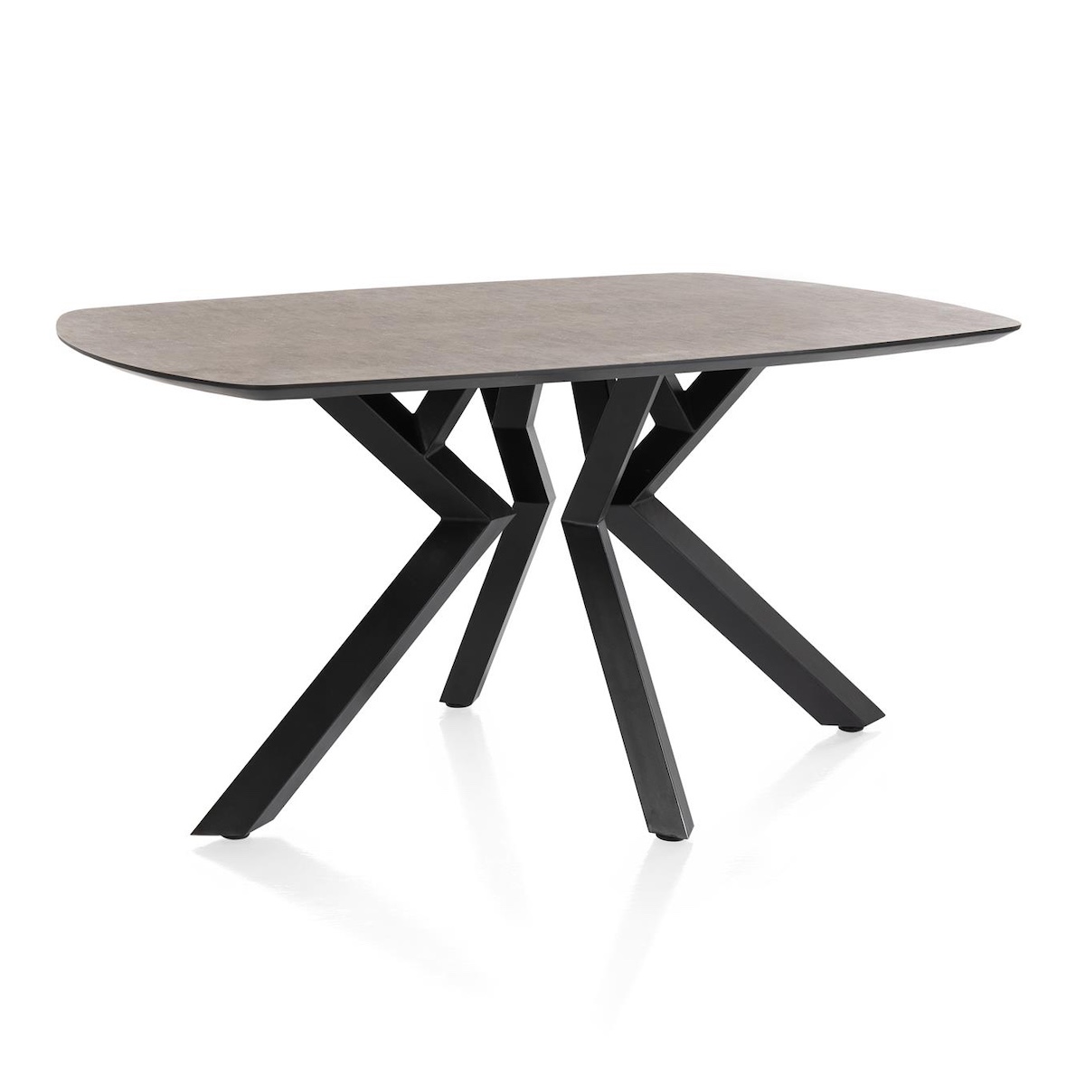 Table MASURA XOOON OVALE 150x105x77 Rouille