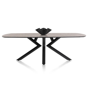 Table MASURA XOOON OVALE 240x110x77 Rouille