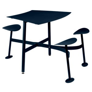 Table modulaire 3 places BOLDER Fermob bleu acapulco