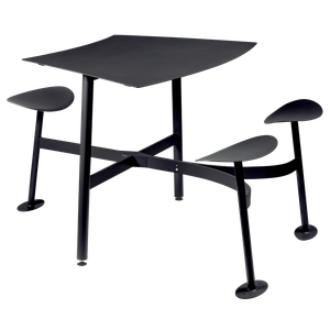 Table modulaire 3 places BOLDER Fermob carbone