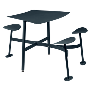 Table modulaire 3 places BOLDER Fermob gris orage