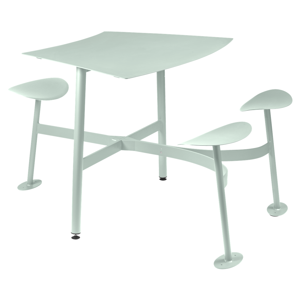 Table modulaire 3 places BOLDER Fermob menthe glaciale