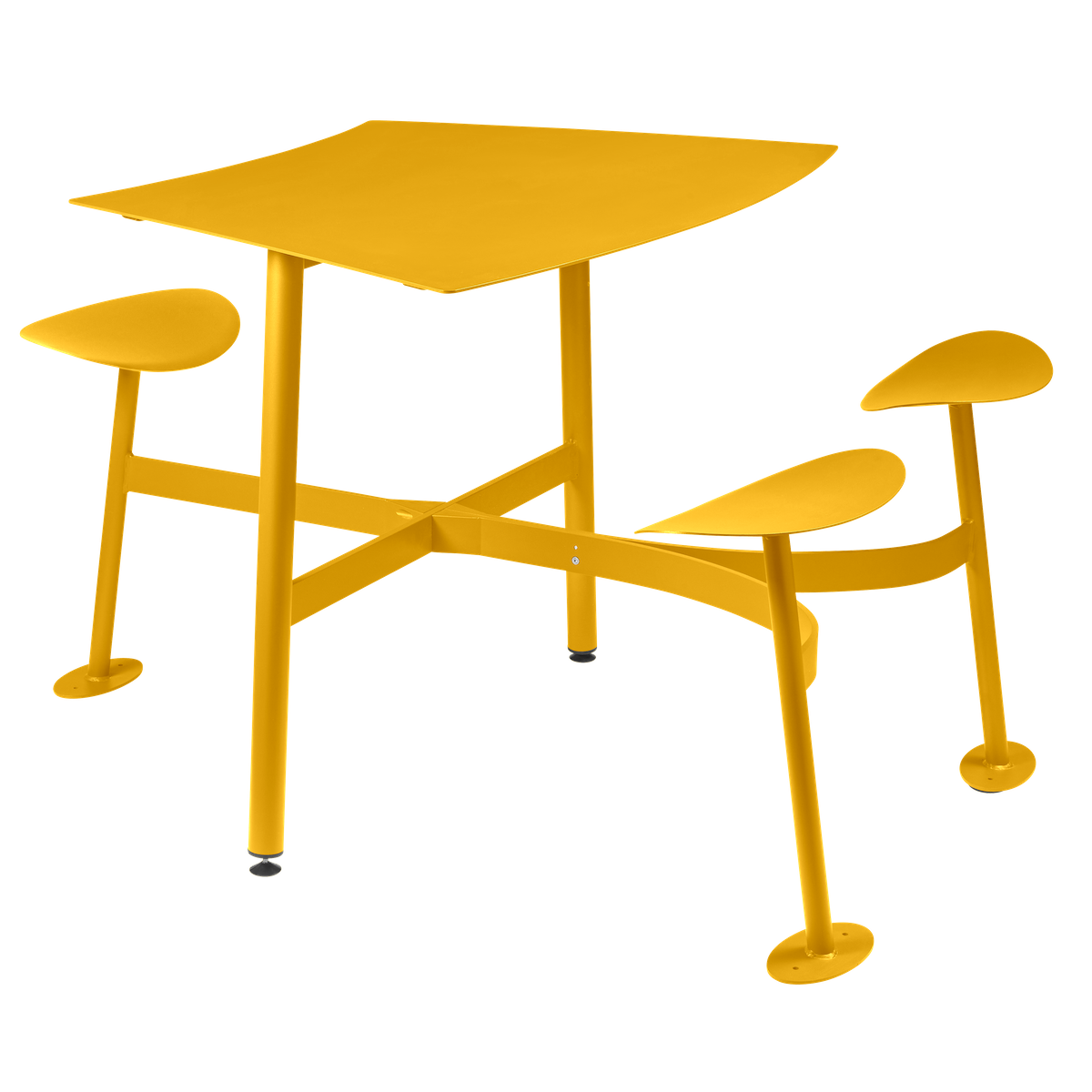 Table modulaire 3 places BOLDER Fermob miel NEW