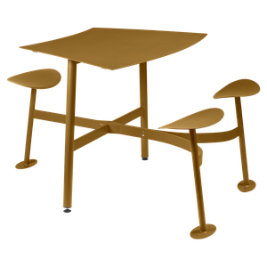 Table modulaire 3 places BOLDER Fermob pain d' épices 