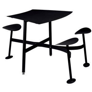 Table modulaire 3 places BOLDER Fermob réglisse