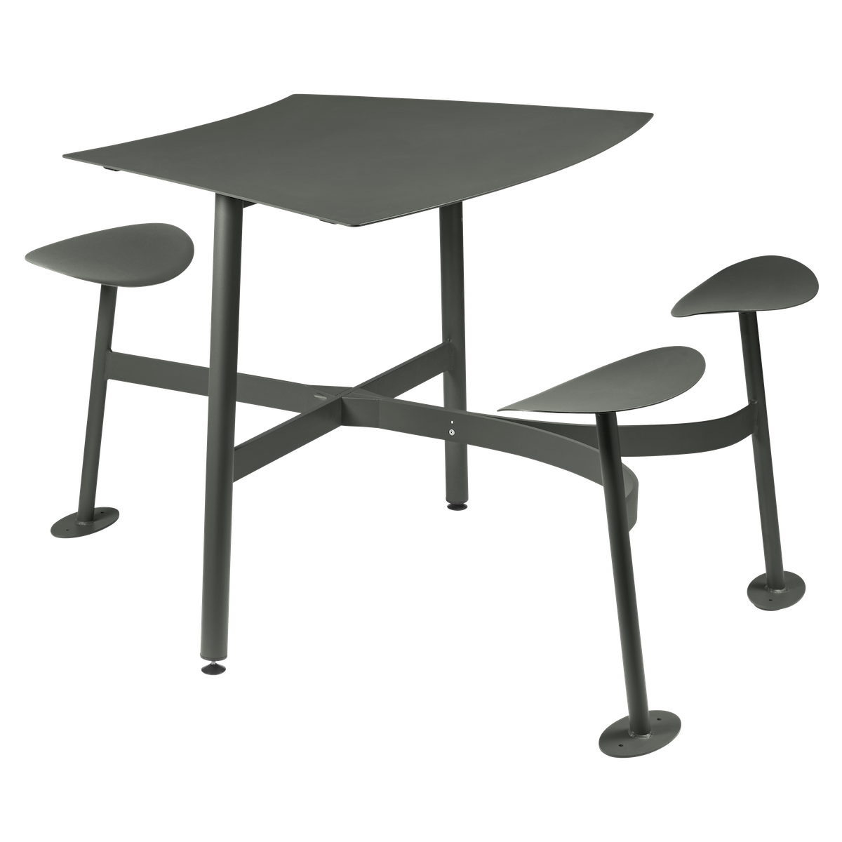 Table modulaire 3 places BOLDER Fermob romarin
