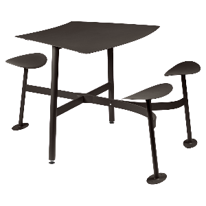 Table modulaire 3 places BOLDER Fermob tonka 
