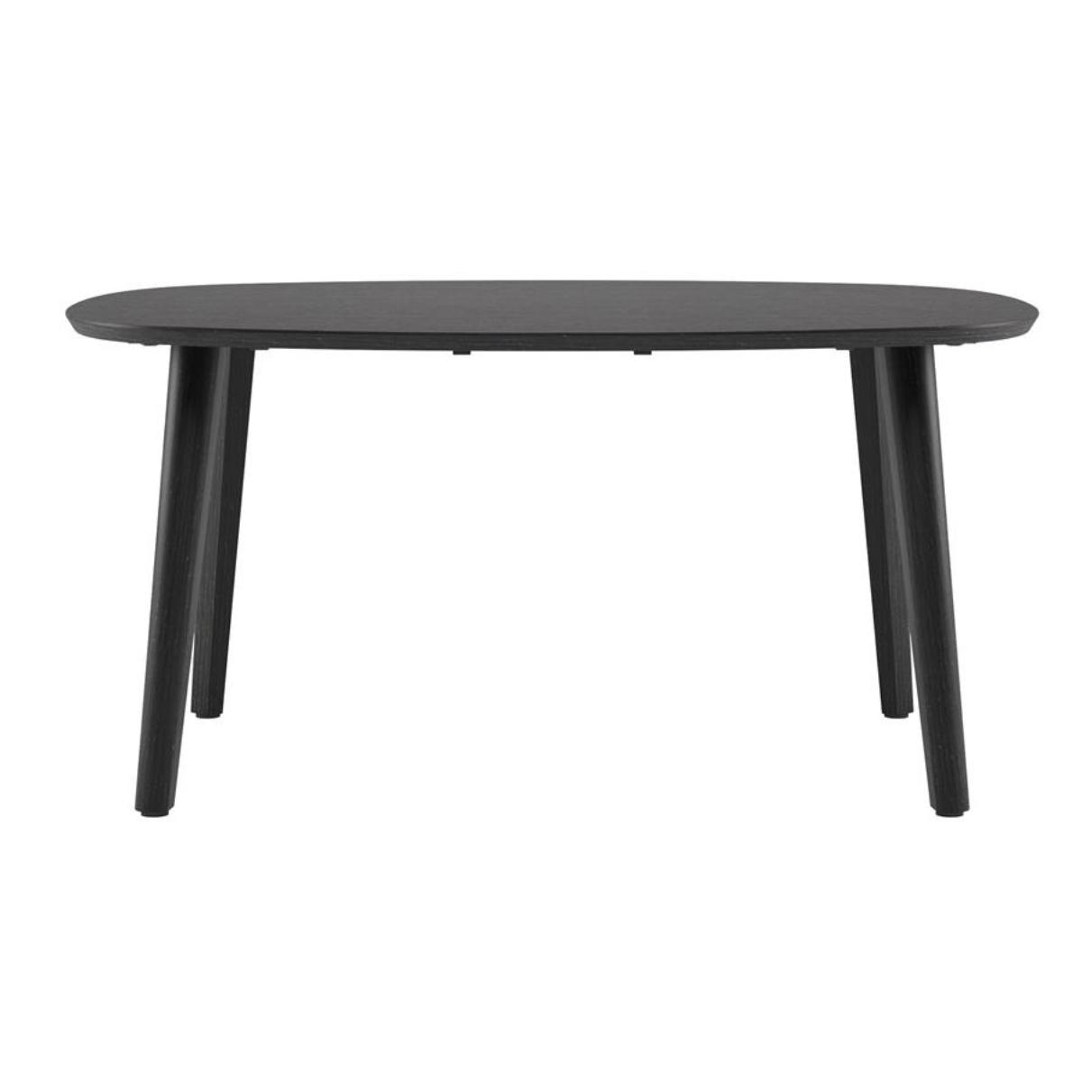 Table ovale 160x125cm ODDA Xooon Onyx
