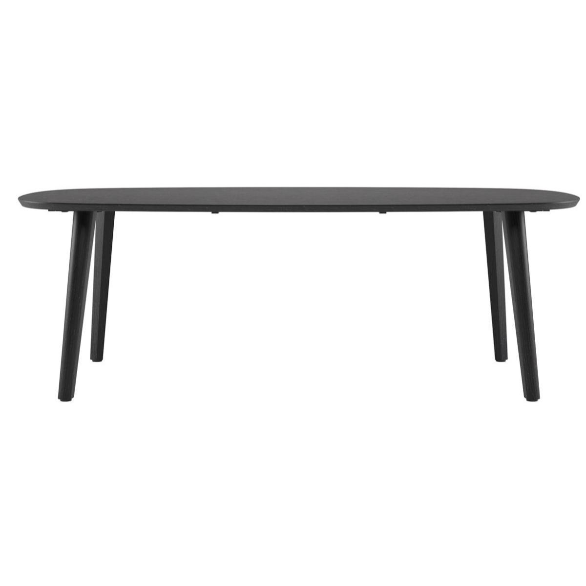 Table ovale 230x110cm ODDA Xooon Onyx