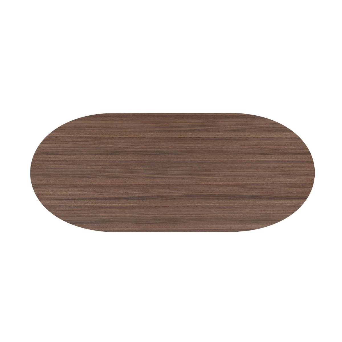 Table ovale 240x100cm BRIANZA Xooon noyer Creme