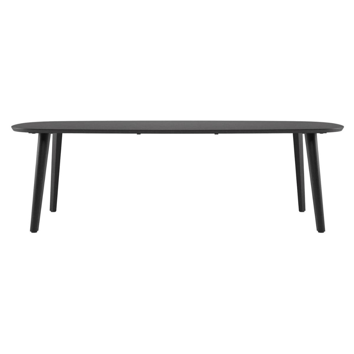 Table ovale 260x110cm ODDA Xooon Onyx