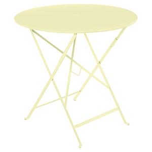 Table pliable 77cm BISTRO Fermob citron givré