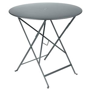 Table pliable 77cm BISTRO Fermob gris orage