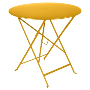 Table pliable 77cm BISTRO Fermob miel NEW