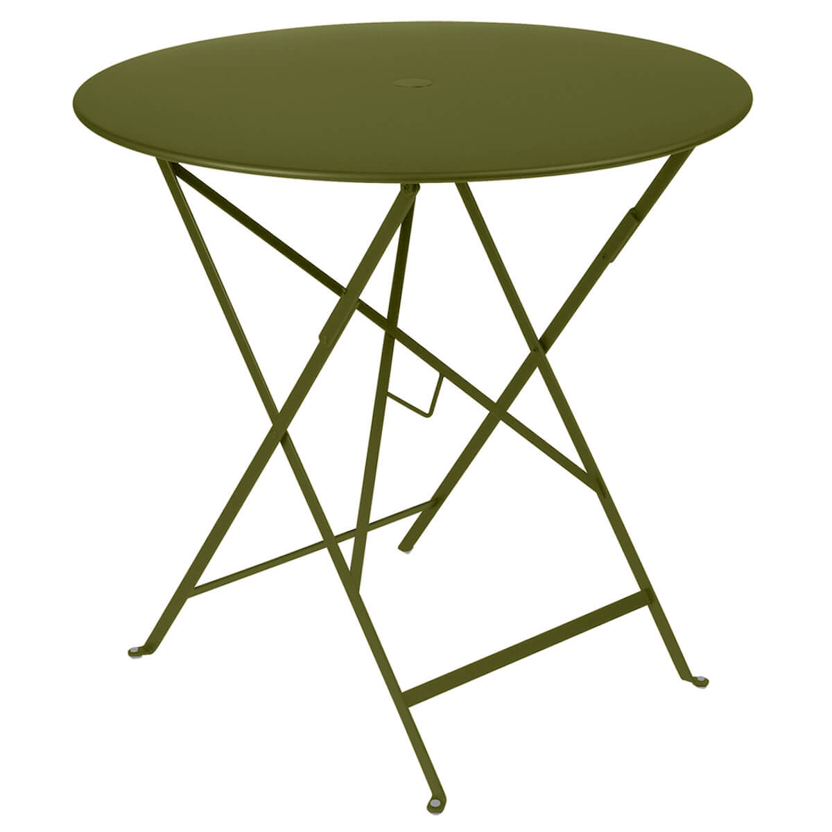 Table pliable 77cm BISTRO Fermob vert pesto