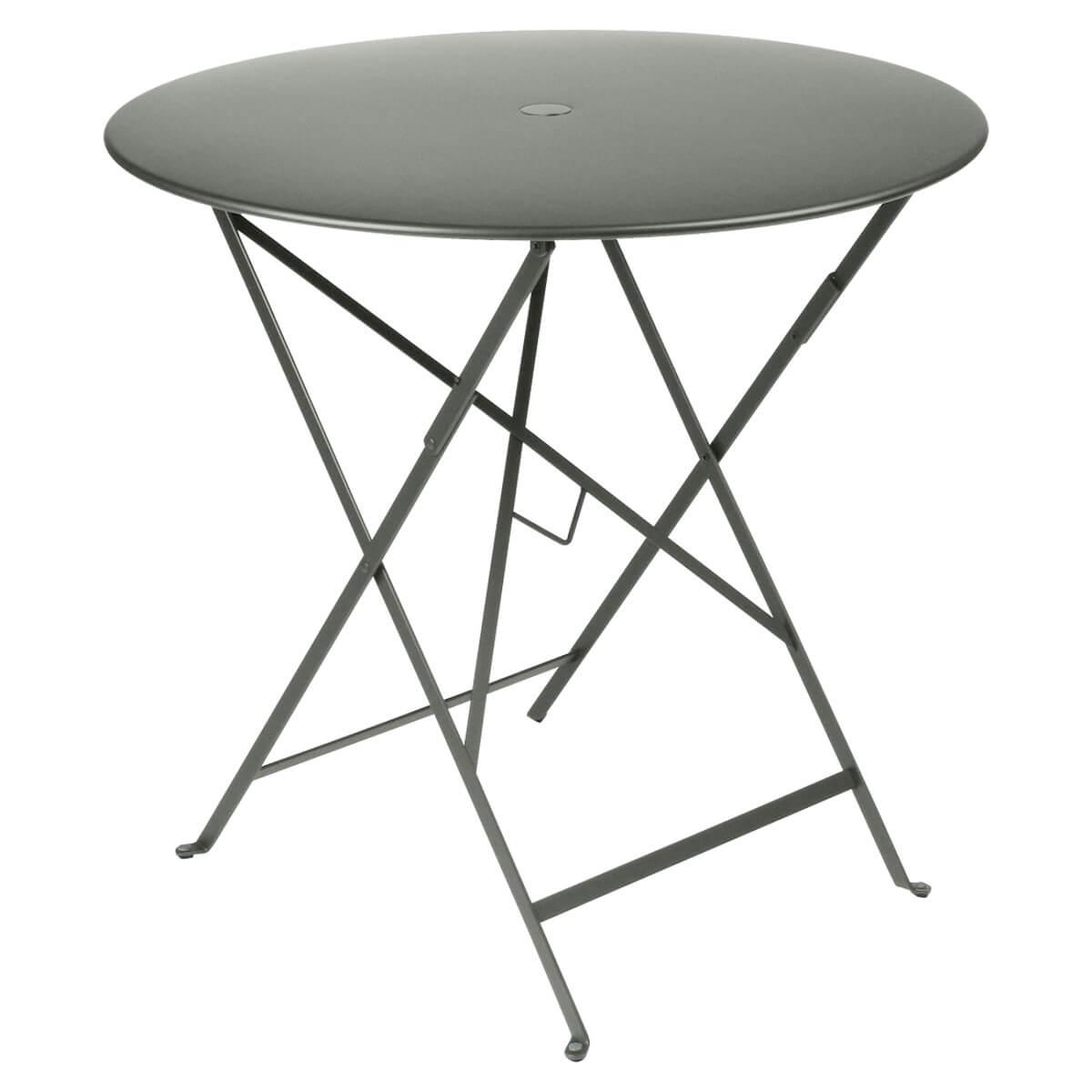 Table pliable 77cm BISTRO Fermob vert romarin