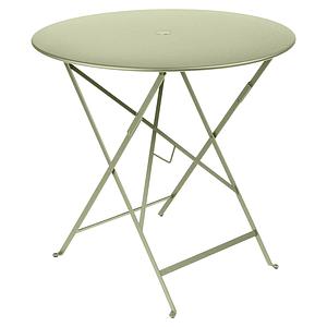 Table pliable 77cm BISTRO Fermob vert tilleul