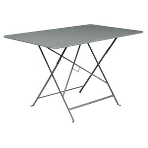 Table pliante 117x77 BISTRO Fermob gris lapilli