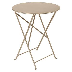 Table pliante 60cm BISTRO Fermob brun muscade