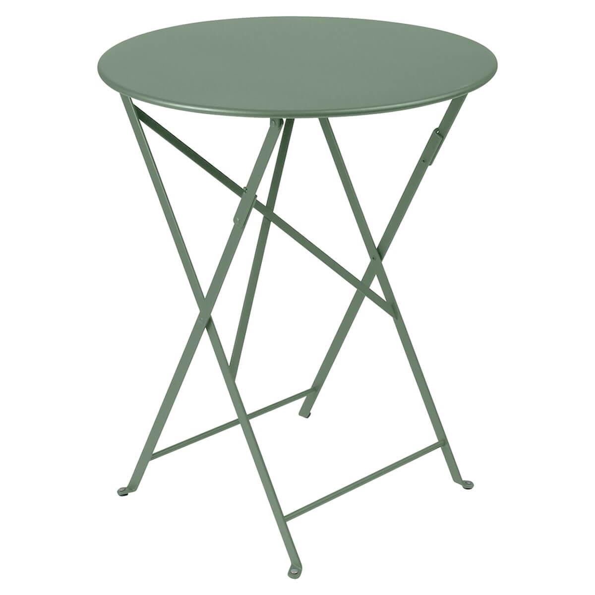 Table pliante 60cm BISTRO Fermob cactus