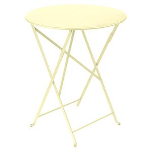 Table pliante 60cm BISTRO Fermob citron givré