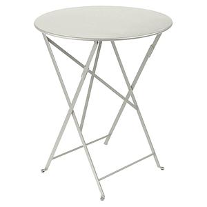 Table pliante 60cm BISTRO Fermob gris argile