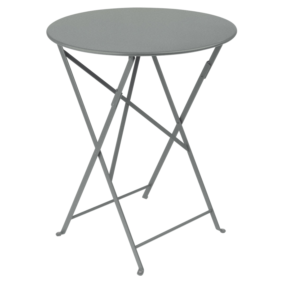 Table pliante 60cm BISTRO Fermob gris lapilli