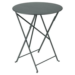 Table pliante 60cm BISTRO Fermob gris orage