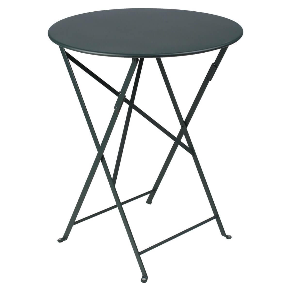 Table pliante 60cm BISTRO Fermob vert cèdre