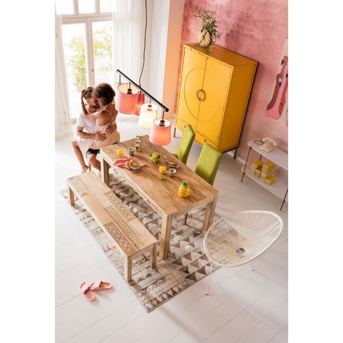 Table Puro Plain 80x160cm Kare Design