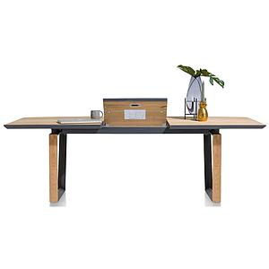 Abitare Living Lu Table Rallonge 160x220cm Darwin Xooon