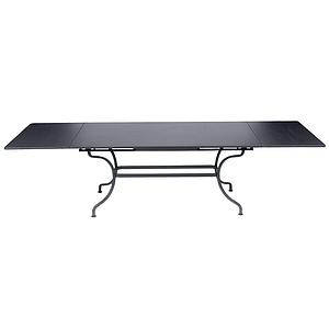 Table rallonge ROMANE Fermob carbone