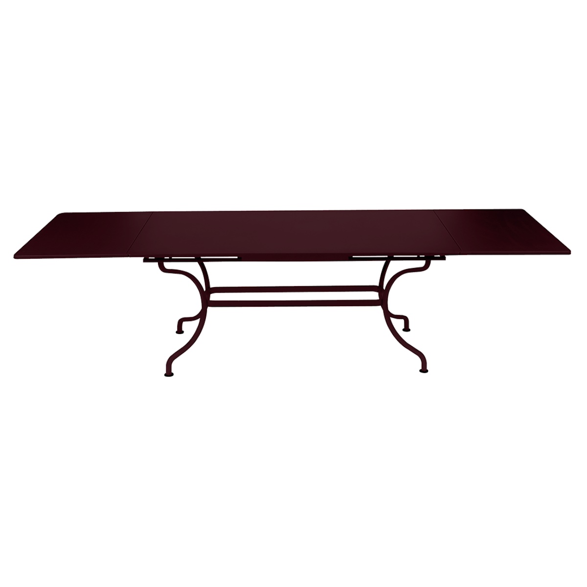 Table rallonge ROMANE Fermob cerise noir